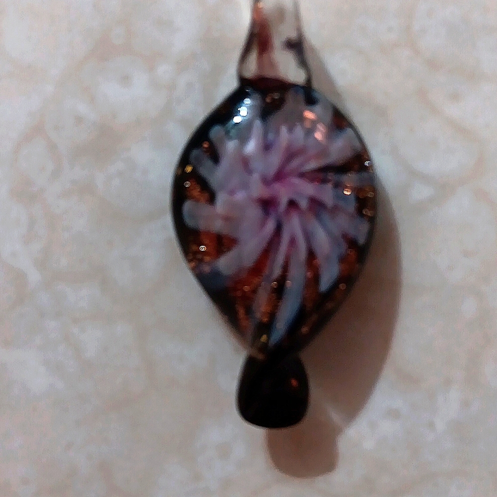Glass pendant